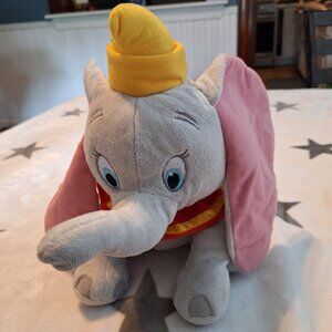 Kohls Cares Disney 12" Dumbo Flying Elephant Gray‎ Plush Stuffed Animal